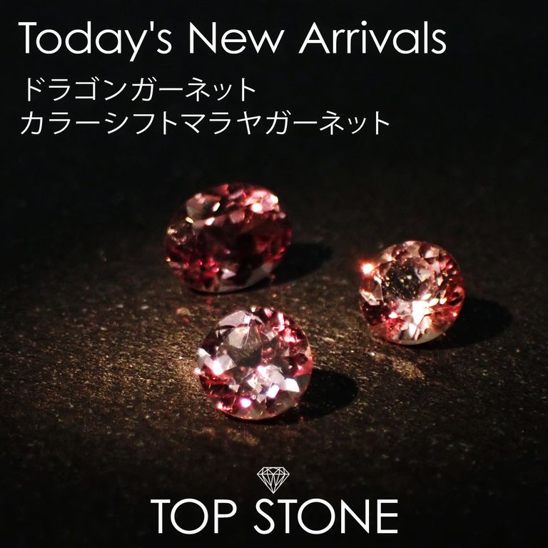’24 11月3日（日） 新着 | ドラゴンガーネット＆マラヤガーネット