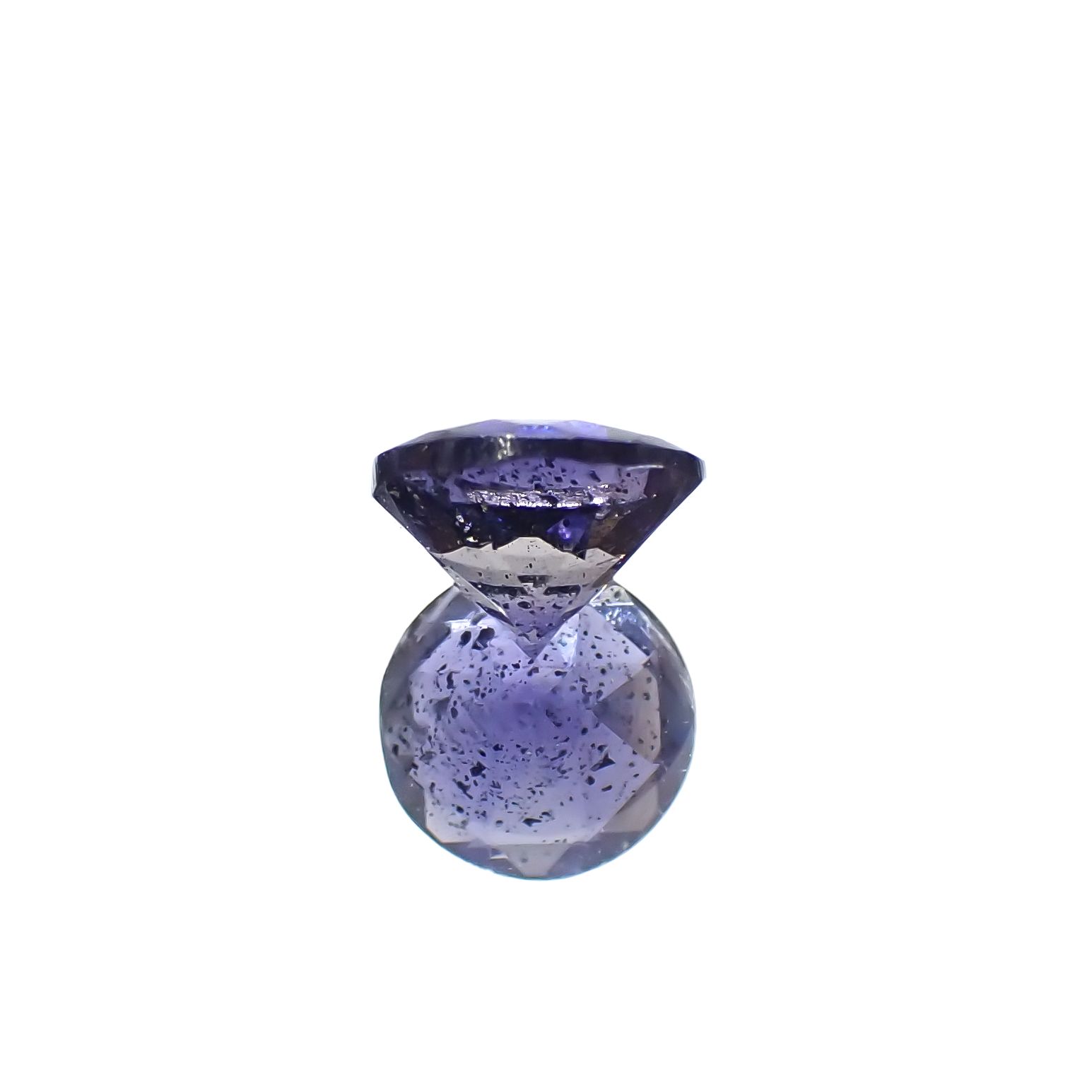 アイオライトサンストーン インド/ブラジル産 0.65ct[231224838]6x5.9mm前後