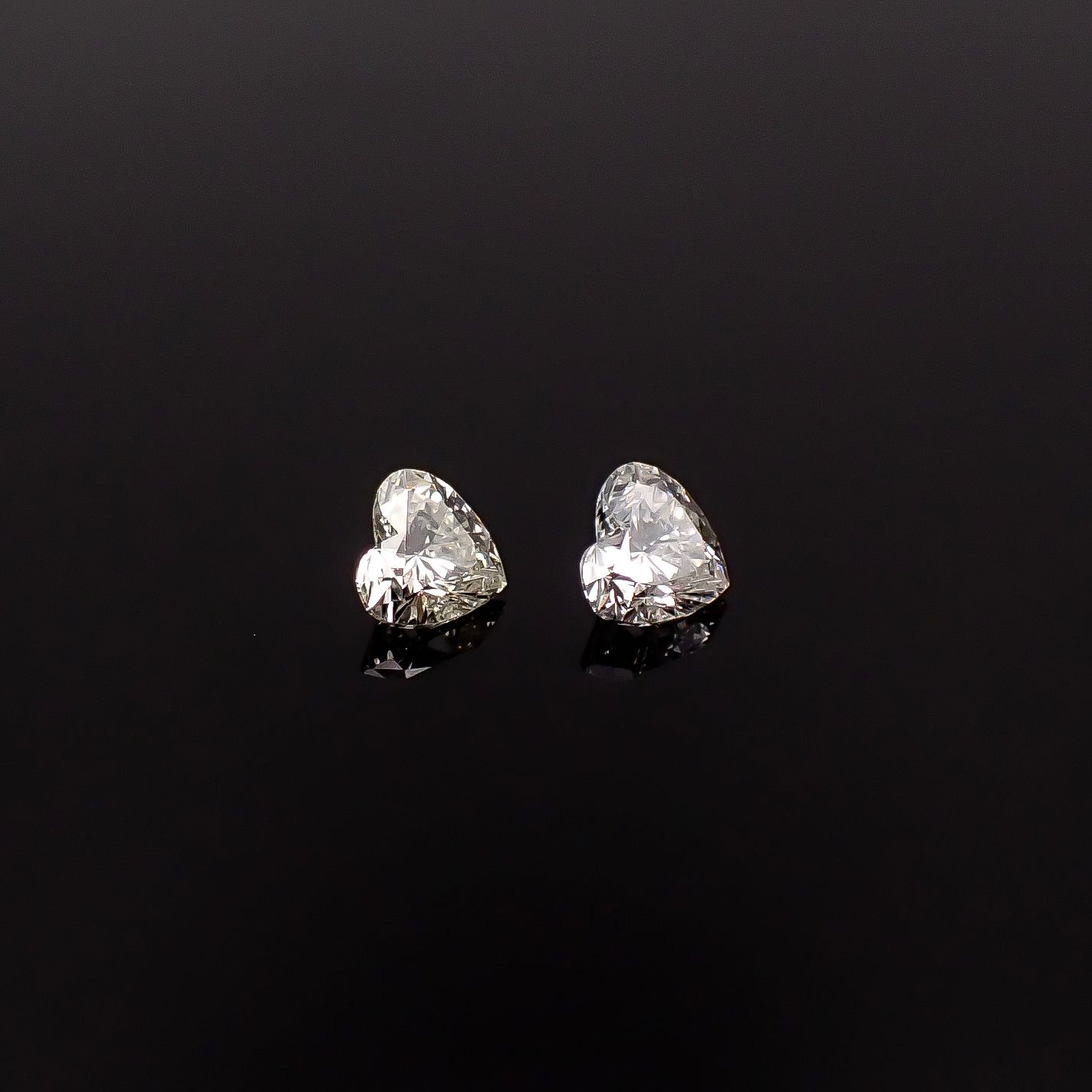 ◇ペアセット◇ダイヤモンド 0.17ct(2pcs合計) / 2.6-2.7x2.9-3.0mm前後 [260431964]