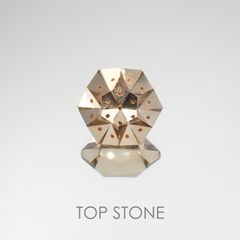 ◇ヘキサゴンカット◇ガーネットインスモーキークォーツ ブラジル産 ルース 13.75ct[210410529]13.8×13.7mm前後