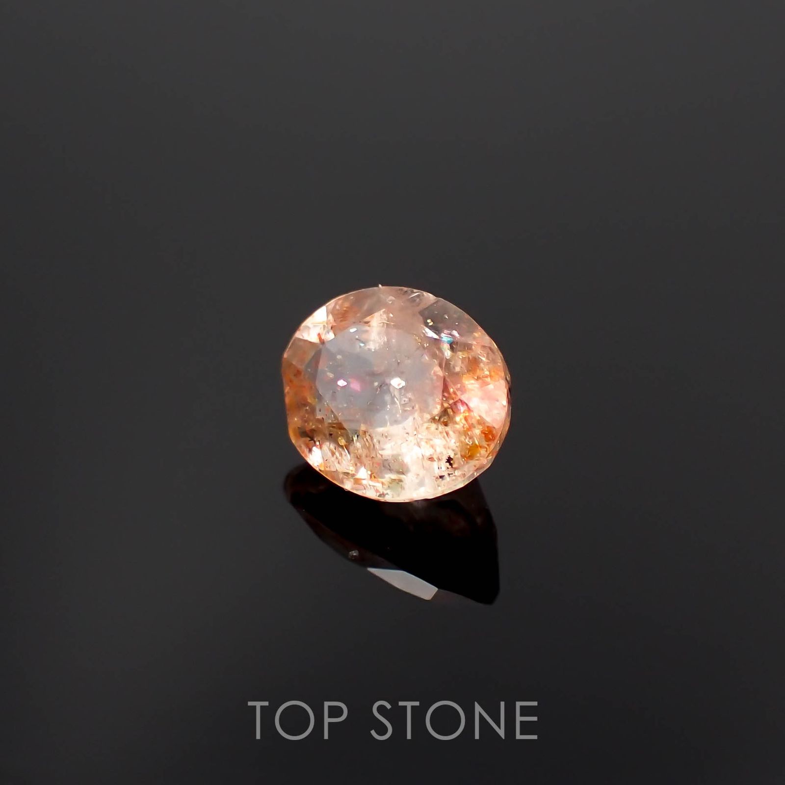 イリュージョンサンストーン タンザニア産 1.85ct[230120118]9x7.2mm前後