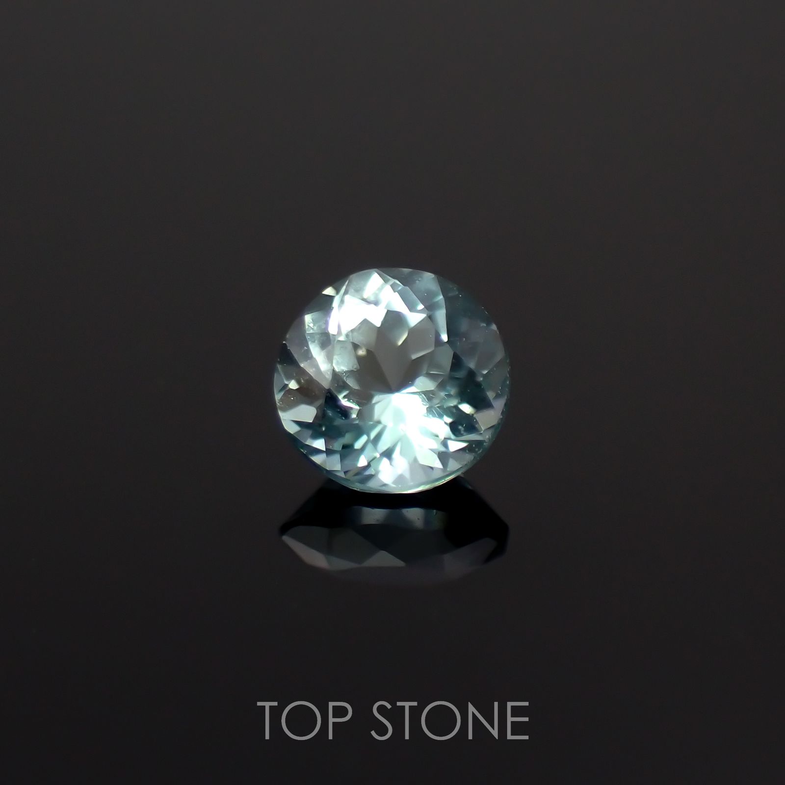 ブルートルマリン(宝石名トルマリン)アフガニスタン産 0.22ct 識別済[221018390]3.8x3.7mm前後