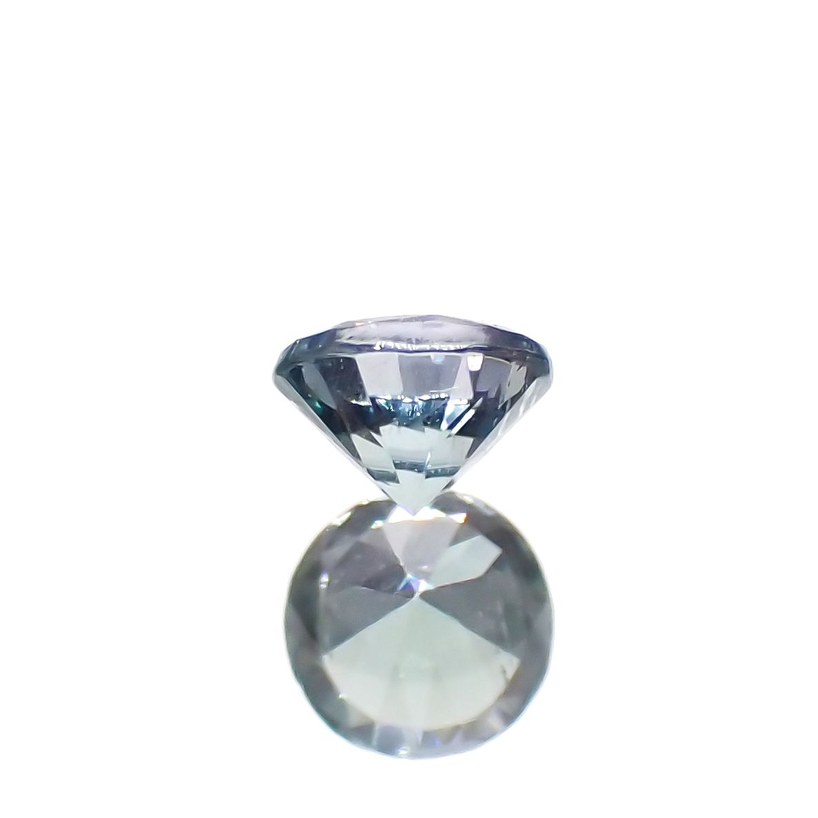 ブルーグリーンコーネルピン(宝石名コーネルピン)タンザニア産 0.10ct 識別済[230722859]2.9x2.9mm前後
