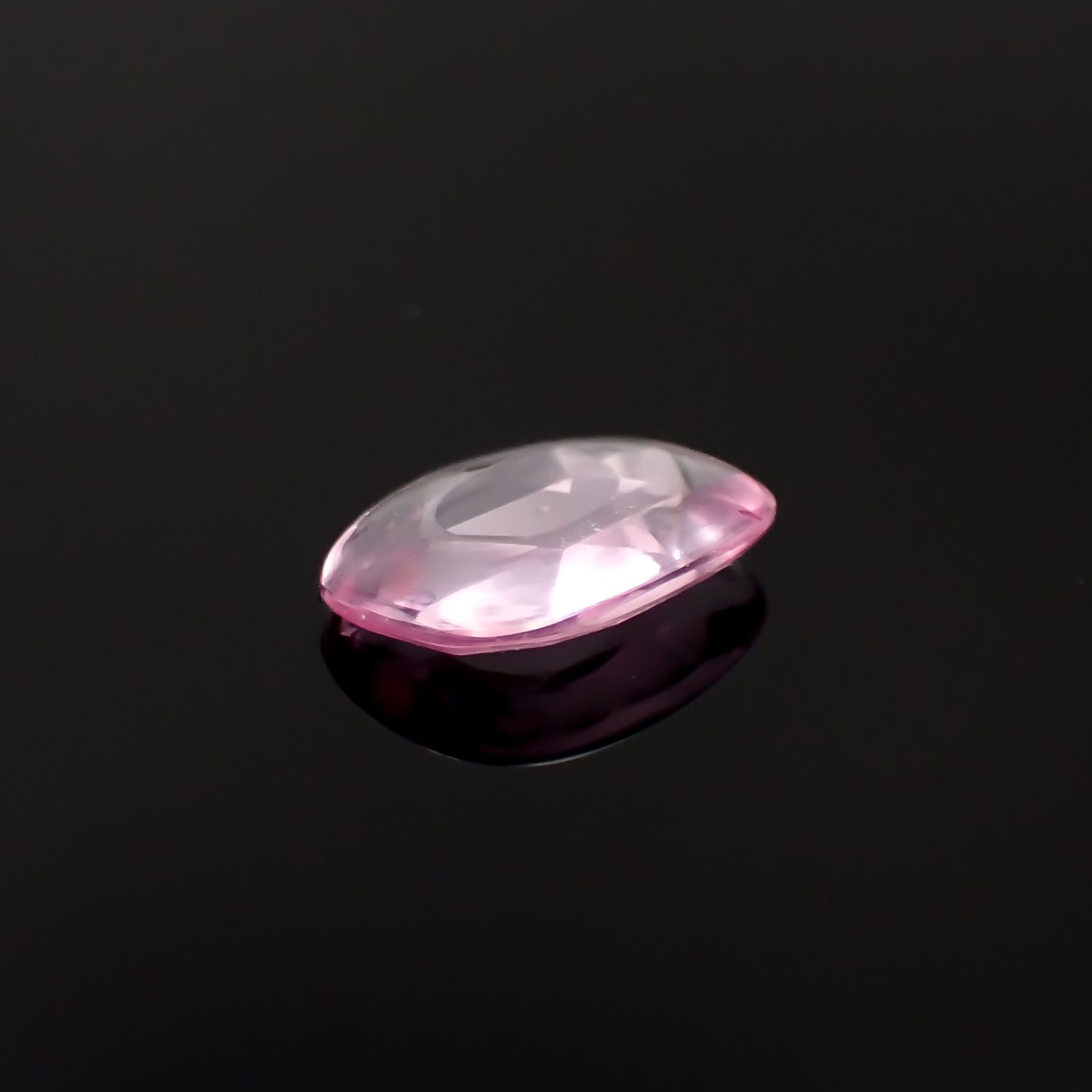 ◇ローズカット◇ピンクサファイア マダガスカル産 1.31ct[230722665]8.8x6.8mm前後