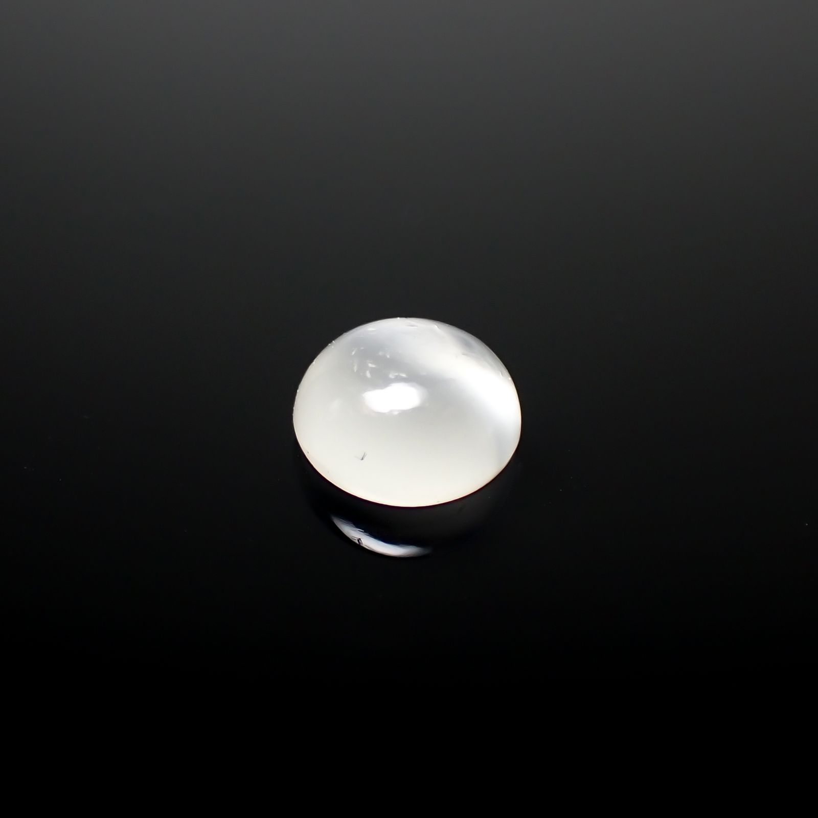 ムーンストーンキャッツアイ インド産 1.34ct[240527741]7x7mm前後