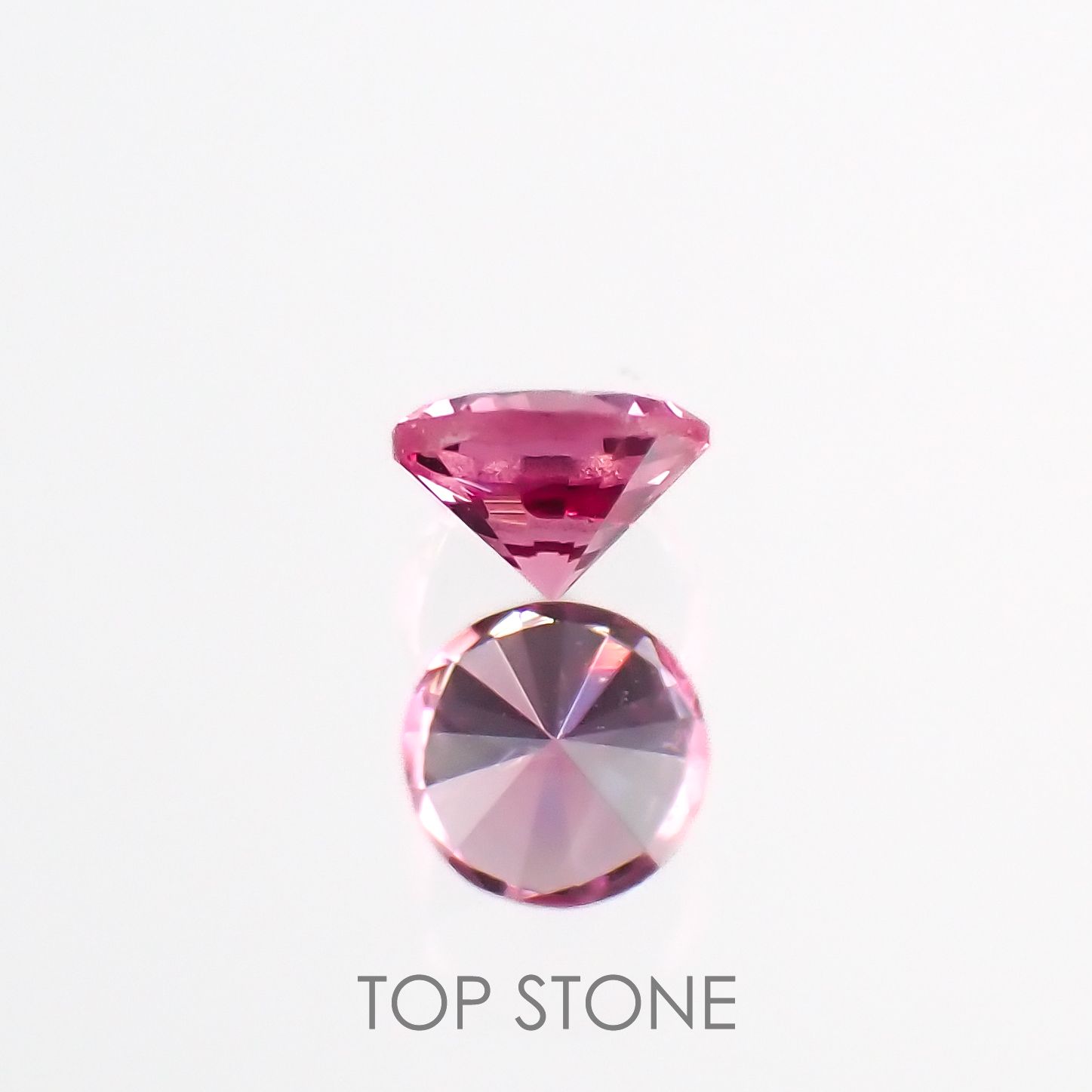 ホットピンクスピネル(宝石名ピンク・スピネル)タンザニア産 0.12ct 識別済[220616596]3x3mm前後