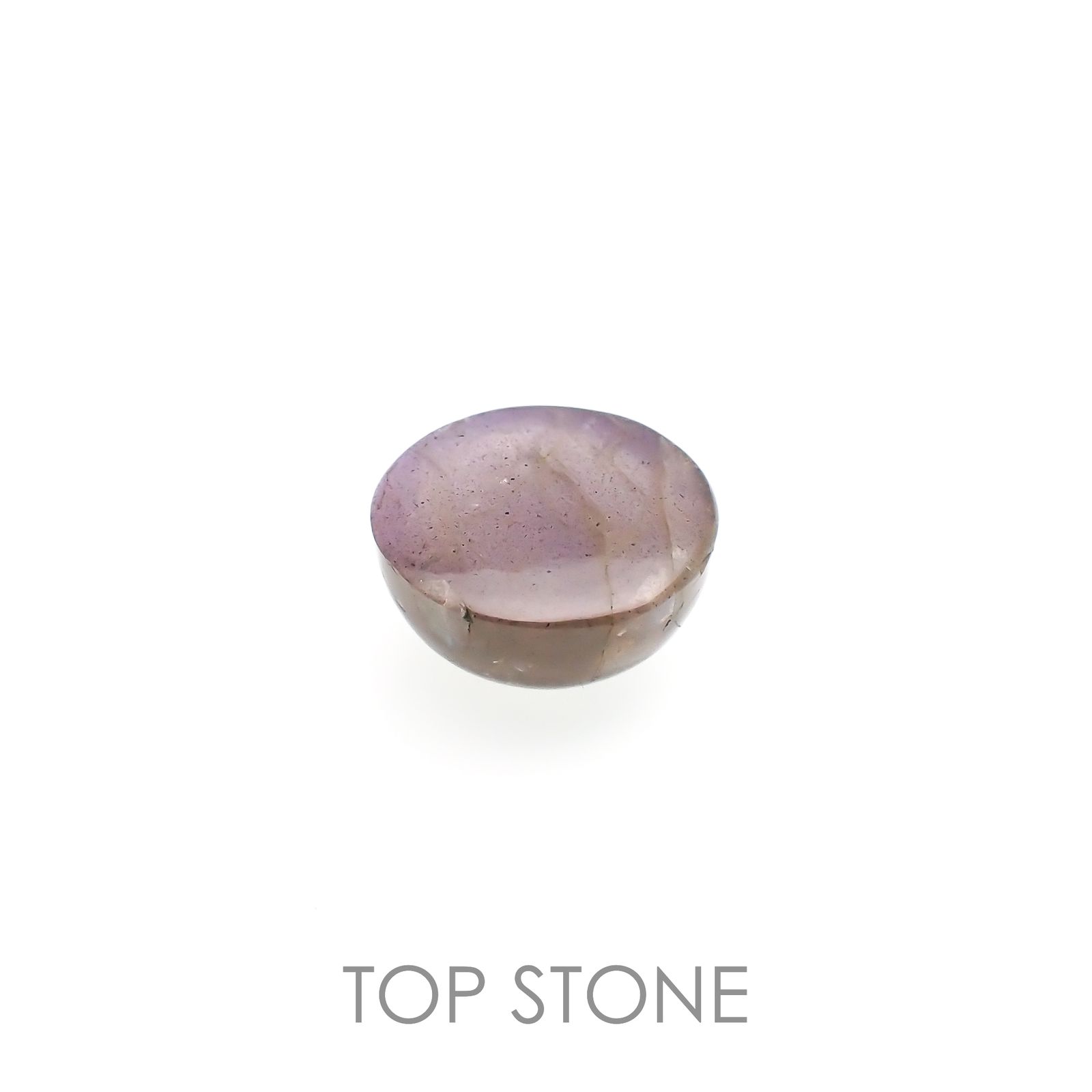 ピンクラブラドライト インド産 11.66ct[221119019]14.3x14mm前後