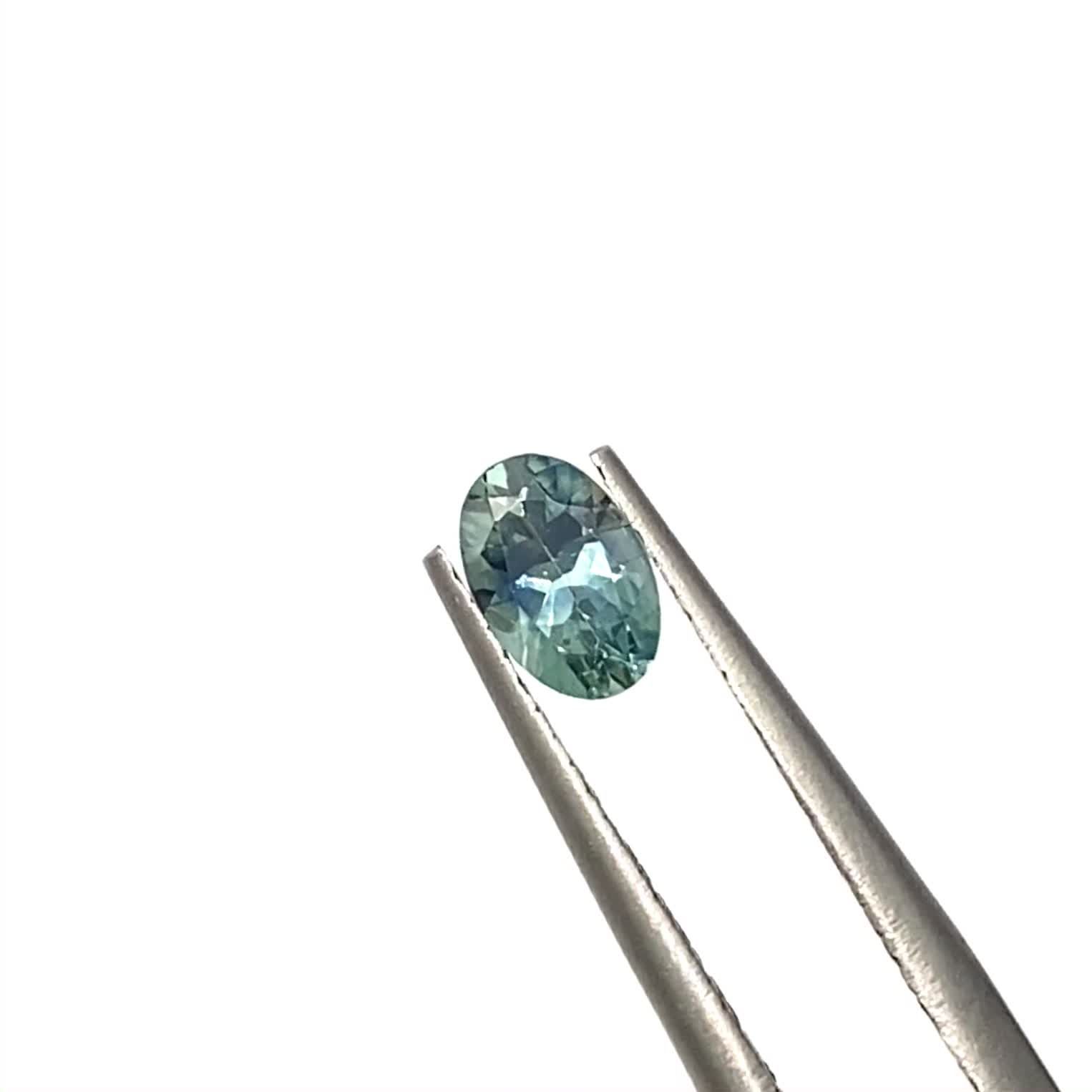 モンタナサファイア アメリカ・モンタナ州産 0.55ct[230321135]6x4mm