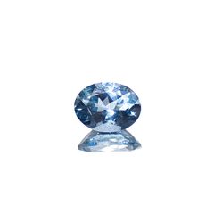 アクアマリン サンタマリアカラー マダガスカル産 1.15ct[240326976]8x6.1mm前後