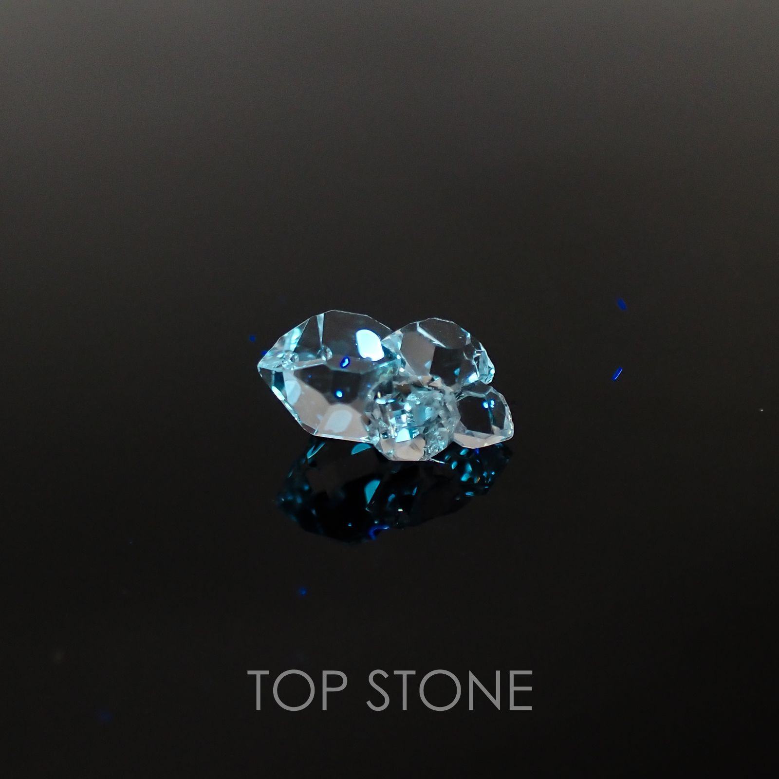 オイルインクォーツ パキスタン産 原石・結晶 1.92ct[20117538]11.1×6.7mm前後