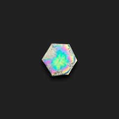 トラピッチェクォーツ 偏光板2枚付き コロンビア・ボヤカ産 24.24ct[230622273]24.2x23mm前後