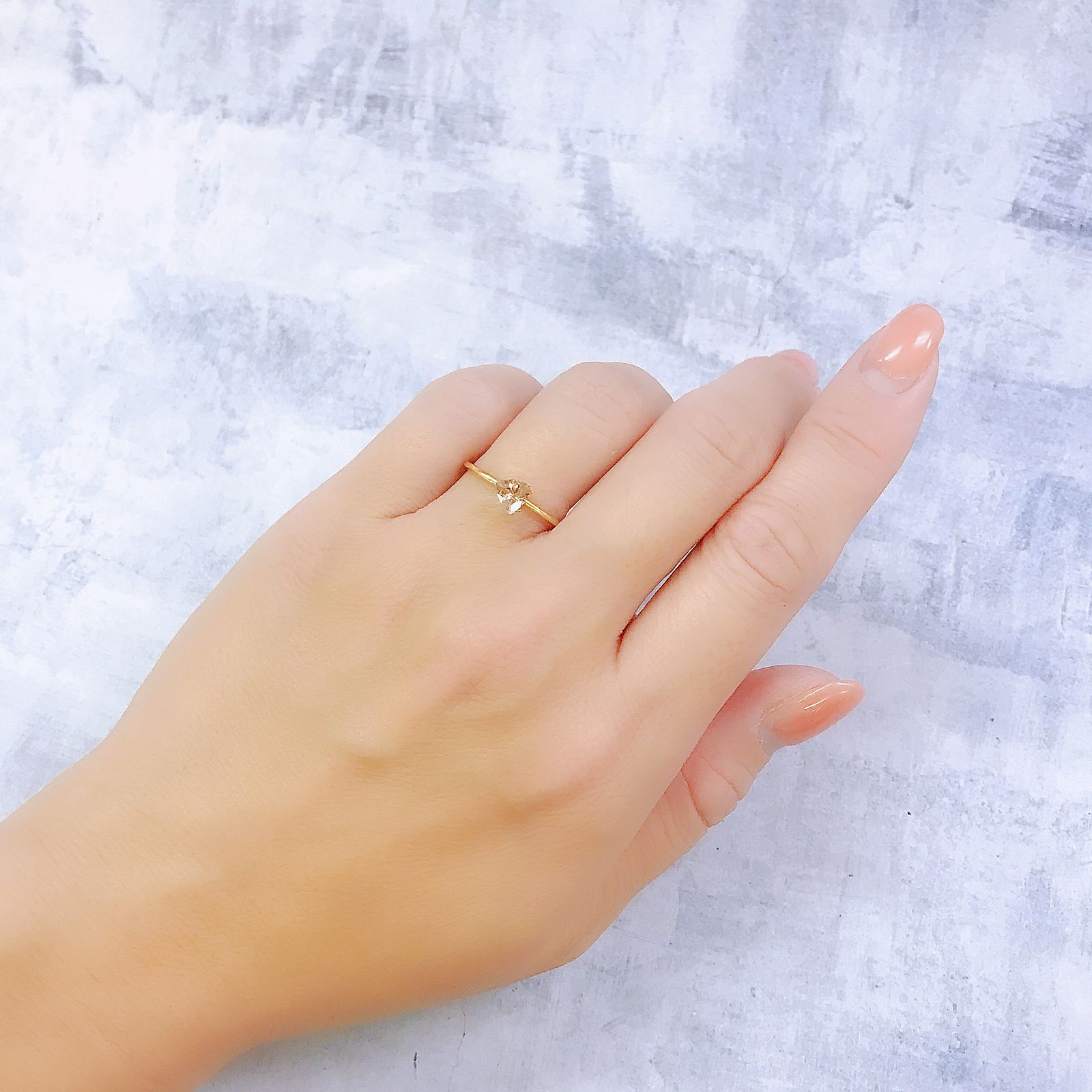 インペリアルトパーズ(宝石名トパーズ)ブラジル産 識別済 0.40ct / 4.9x4.9mm前後 [220917920]