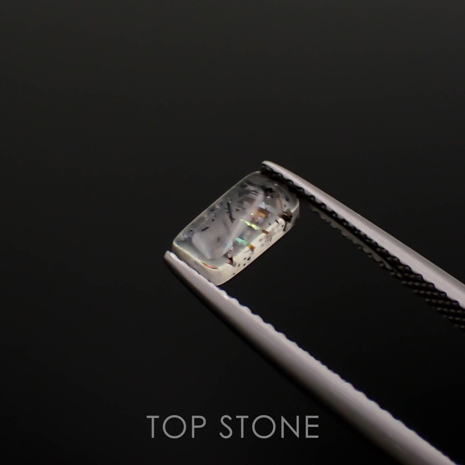 レインボーラティスサンストーン オーストラリア産 0.75ct[230220752]8.1x4mm前後