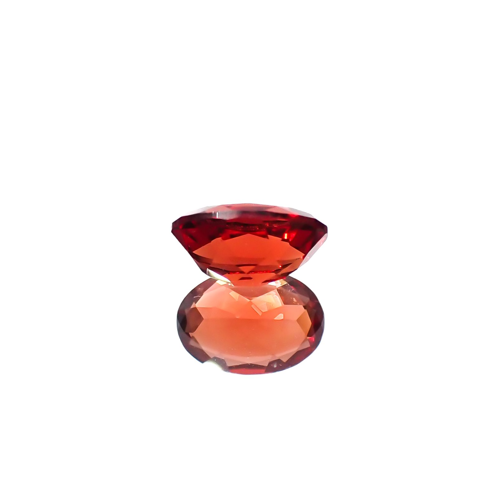 アンデシン(宝石名アンデシン/ラブラドライト)チベット産 0.67ct 識別済[240125615]6.9x4.8mm前後