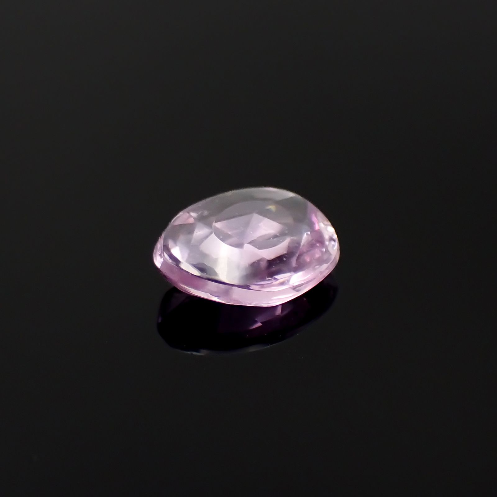 ◇ローズカット◇パープルピンクサファイア マダガスカル産 1.23ct[230722668]7.7x6.3mm前後