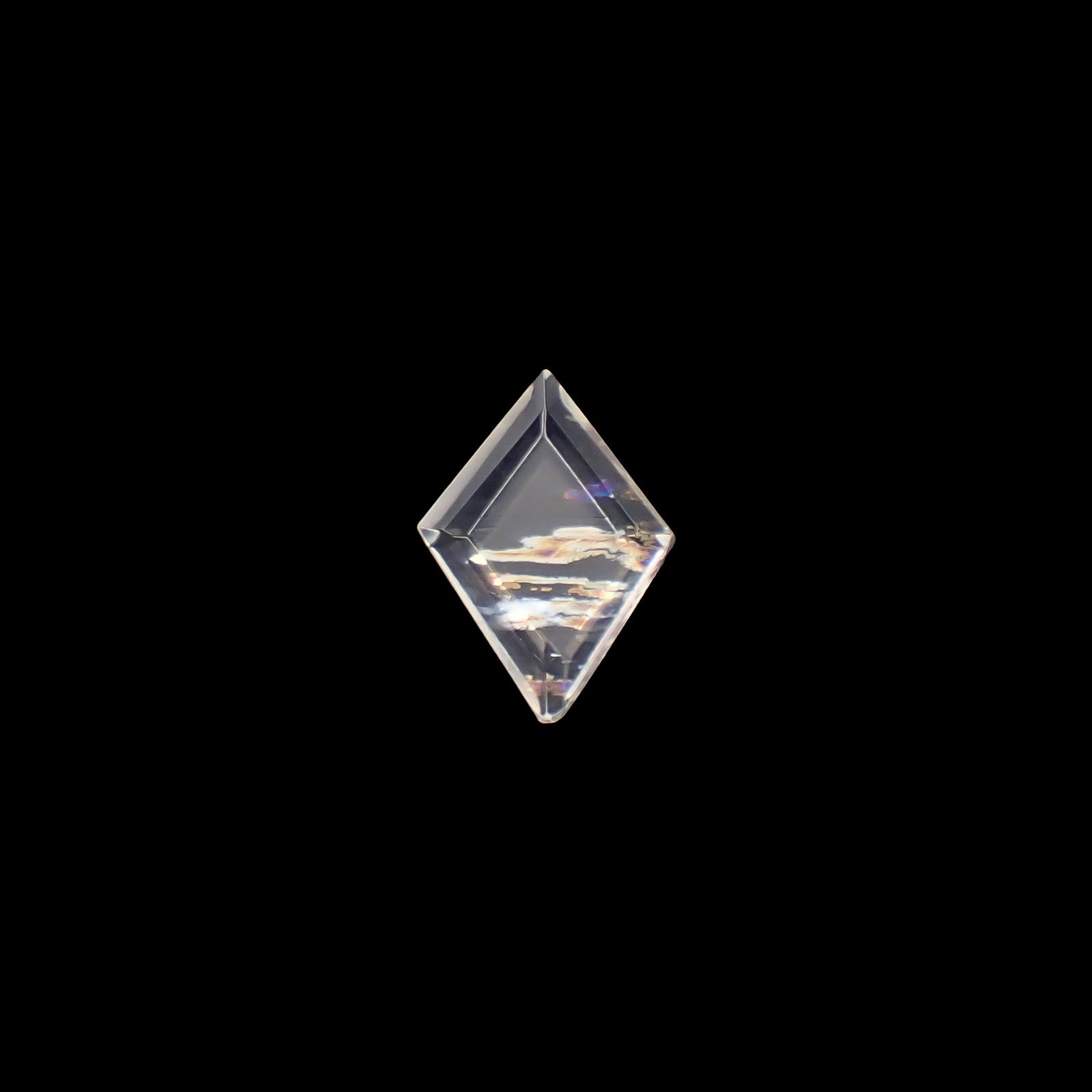 ◇リバーシブル・カスタムカット◇マラウイムーンストーン マラウイ共和国産 2.77ct / 13.1x9.6mm前後 [260331830]