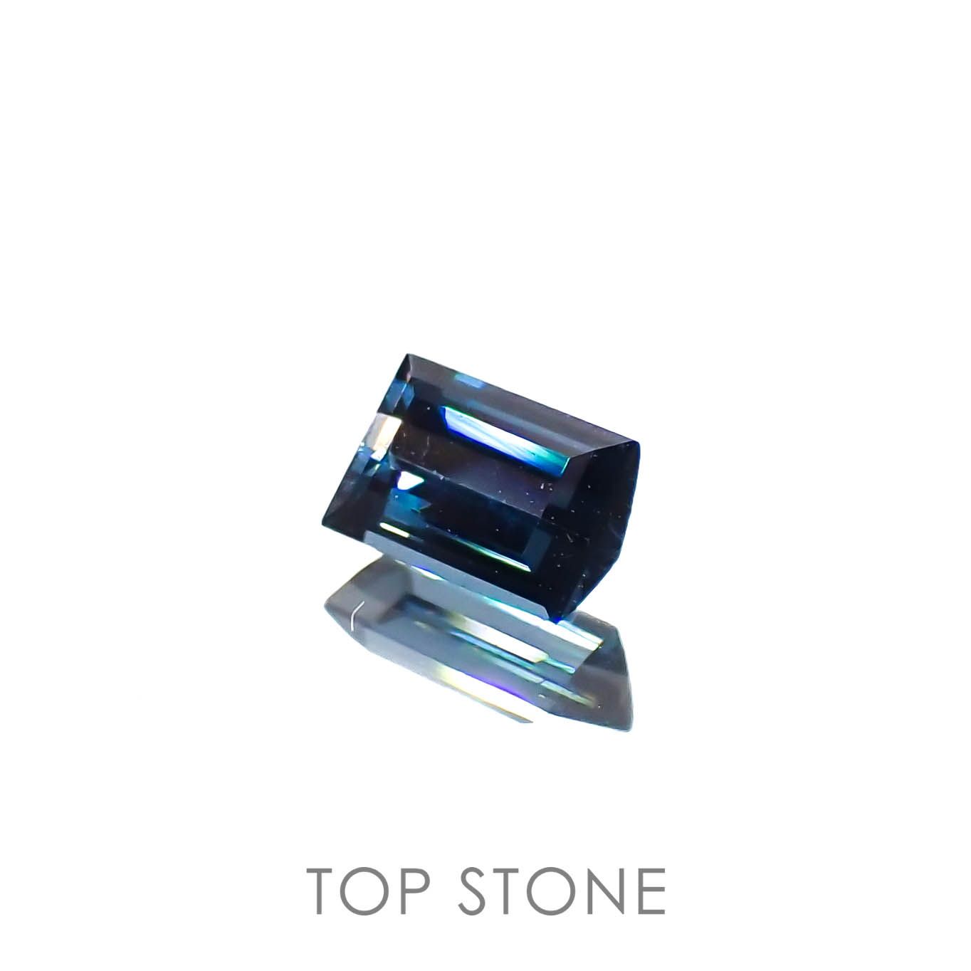 ティールブルースピネル ビルマ/マダガスカル産 0.21ct[230220623]3.9x2.7mm前後