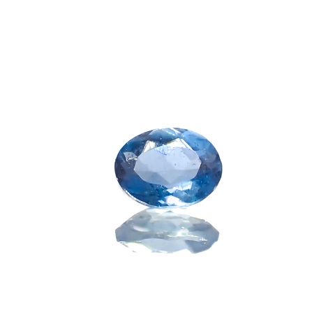 タトゥーアクアマリン ブラジル・ミナスジェライス州タトゥー鉱山産 0.16ct[240427172]4x3mm前後