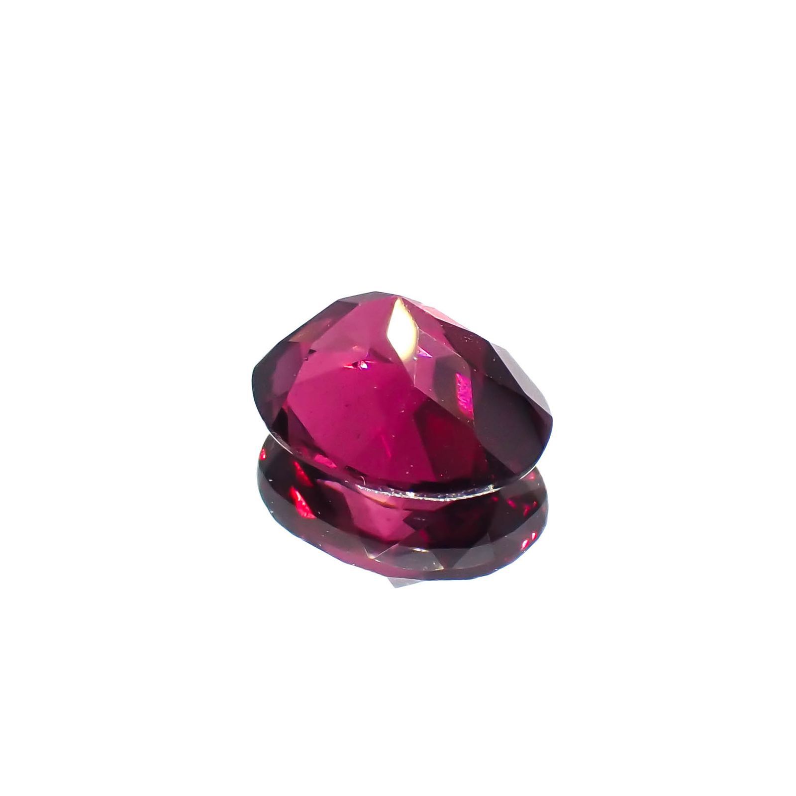 ロードライトガーネット(宝石名ロードライト・ガーネット)ブラジル産 1.87ct 識別済[221219563]8.3x6.6mm前後
