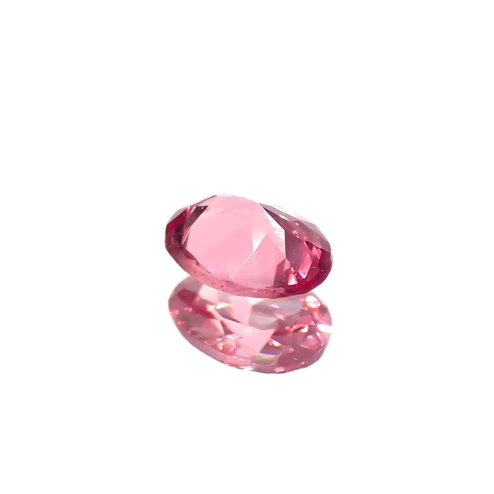 ピンクスピネル パパラチャカラー タンザニア産 0.16ct[230421853]4x3mm前後