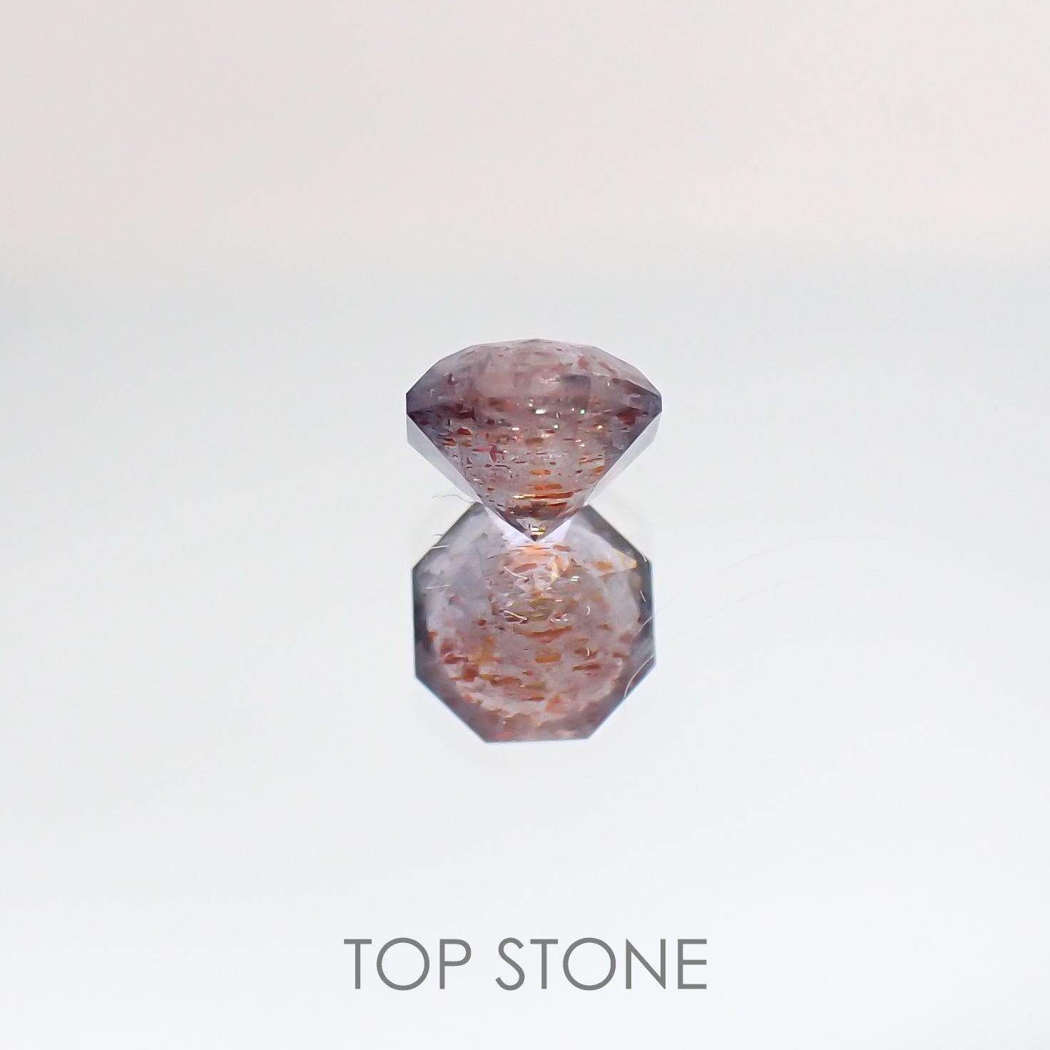 ◇オクタゴンカット◇ブラッドショットアイオライトSA インド産 ルース 0.27ct[210610990]4×4mm前後