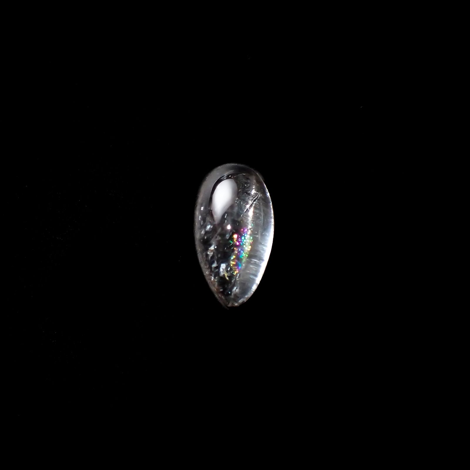 アベンチュリンアクアマリン ナイジェリア産 2.14ct[240226041]12.5x6.7mm前後