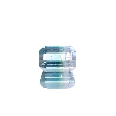 バイカラートルマリン アフガニスタン産 1.02ct [250329963]6.6x4.8mm前後