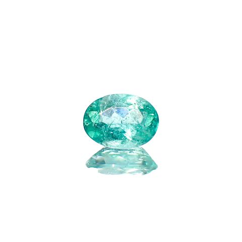 パライバトルマリン ブラジル・パライバ州バターリャ鉱山産 0.26ct[240928740]4.9x3.6mm前後