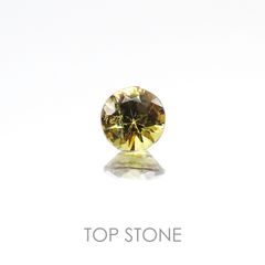 アンドラダイトガーネット ナミビア産 ルース 0.286ct[20096322]3.9×3.9mm前後