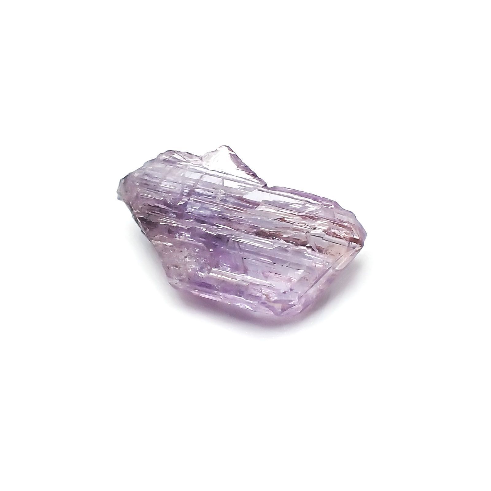 バイカラータンザナイト 原石(宝石名バイカラー・ゾイサイト)タンザニア産 5.28ct 識別済[231124239]15.5x9.1mm前後