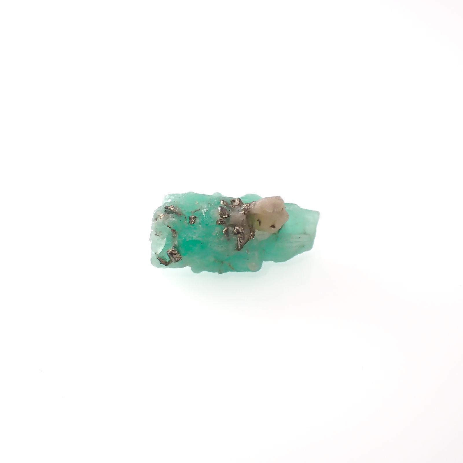 エメラルド原石 コロンビア産 11.22ct[230421707]19.4x11.2mm前後