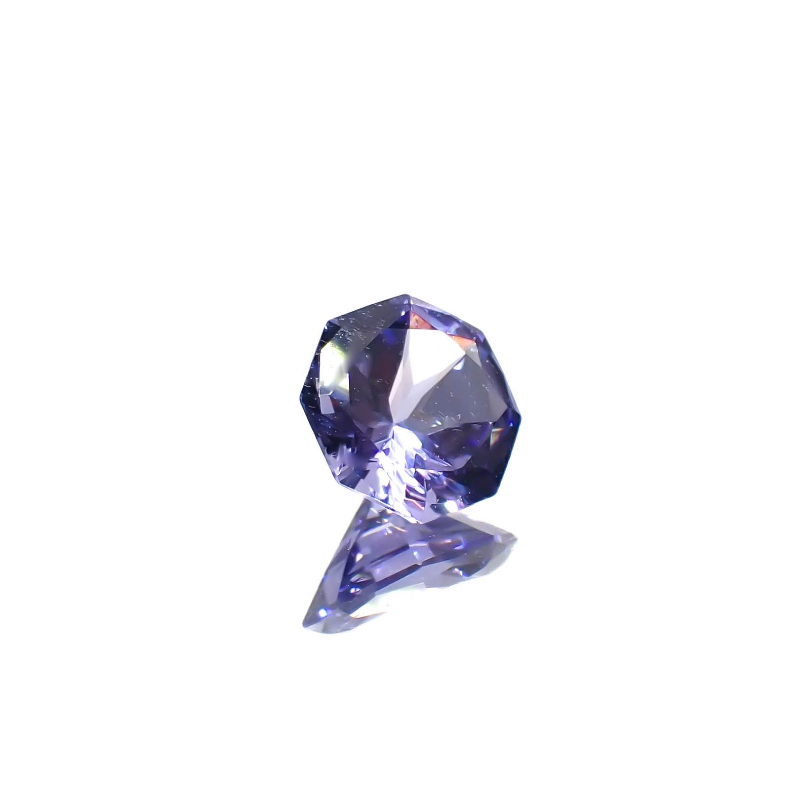 ◇オクタゴンカット◇タンザナイト(宝石名タンザナイト)タンザニア産 0.48ct 識別済[240628128]5x5mm前後