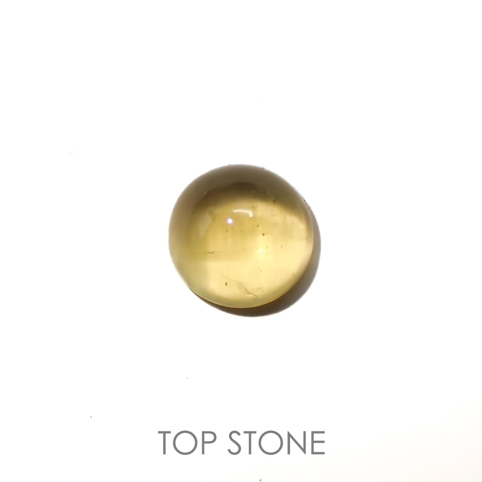 イエローベリルキャッツアイ(宝石名イエロー・ベリル キャッツアイ)ブラジル産 1.91ct 識別済[220917868]7.9x7.9mm前後