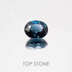 ブルースピネル スリランカ産 ルース 1.45ct[20129279]7.3×5.9mm前後