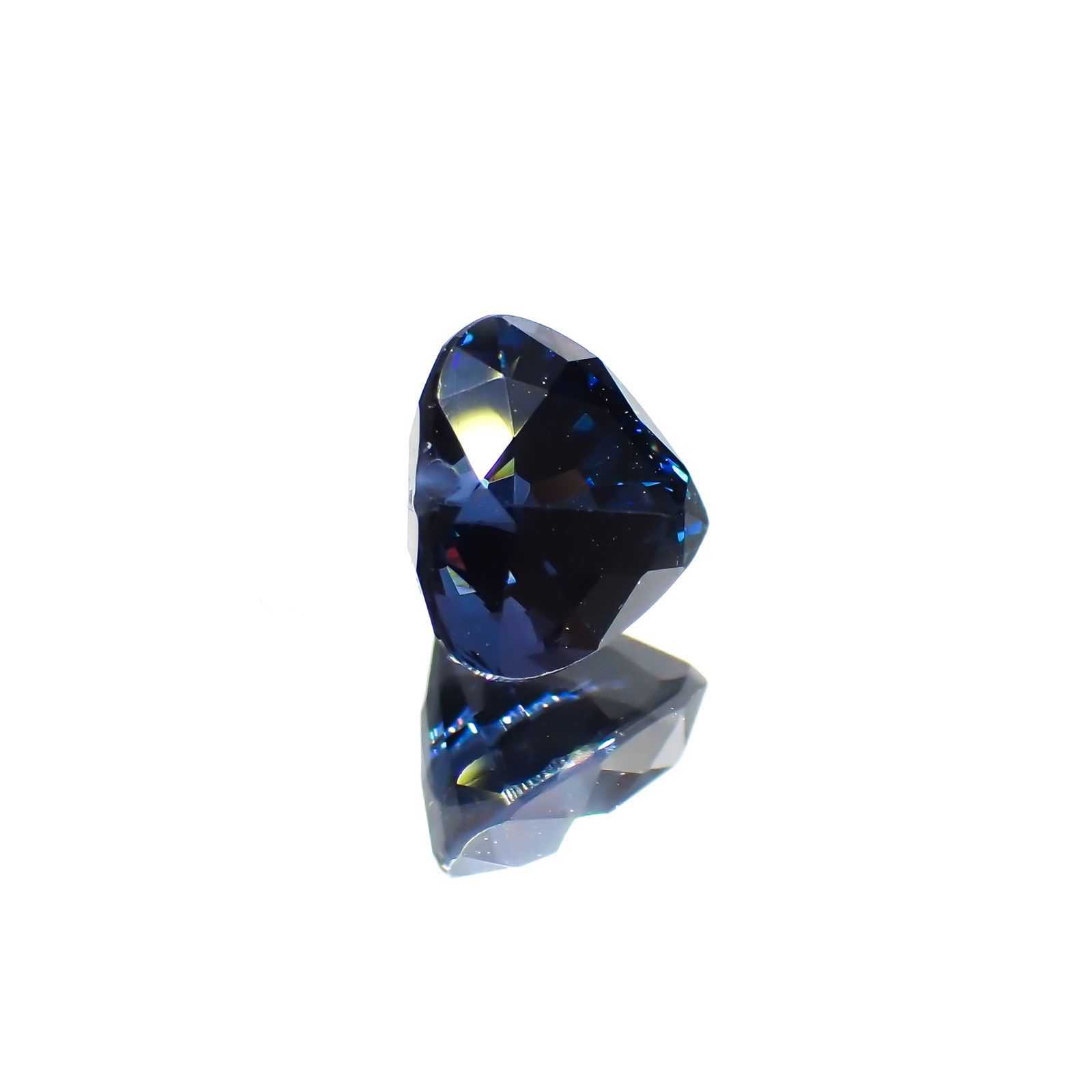 コバルトブルースピネル(宝石名ブルー・スピネル)スリランカ産 1.315ct ソ付(日独)[220113830]6.19x6.61mm前後