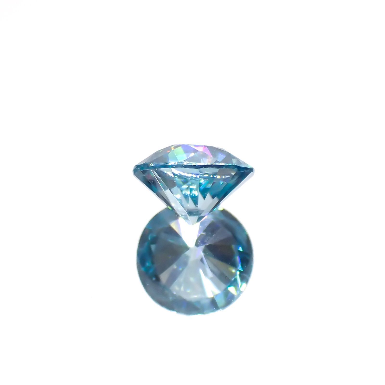 ブルージルコン カンボジア産 0.68ct[230220513]5x4.9mm前後