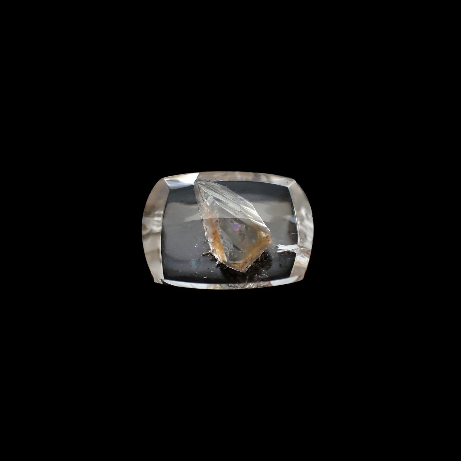 マニフェストインクォーツ ブラジル産 13.16ct[220716791]18.3x13.6mm前後
