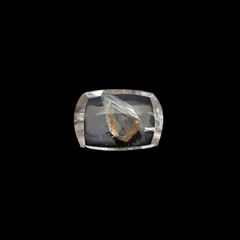 マニフェストインクォーツ ブラジル産 13.16ct[220716791]18.3x13.6mm前後