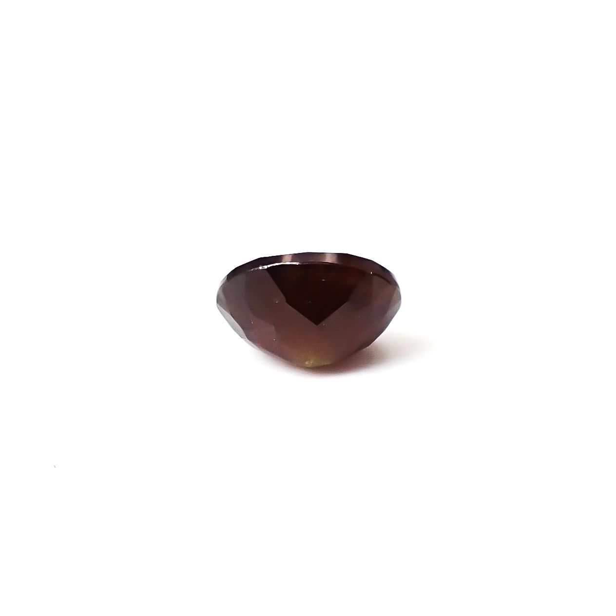 レインボーガーネット 日本・奈良県産 1.62ct / 7.4x6.3mm前後 [260432088]