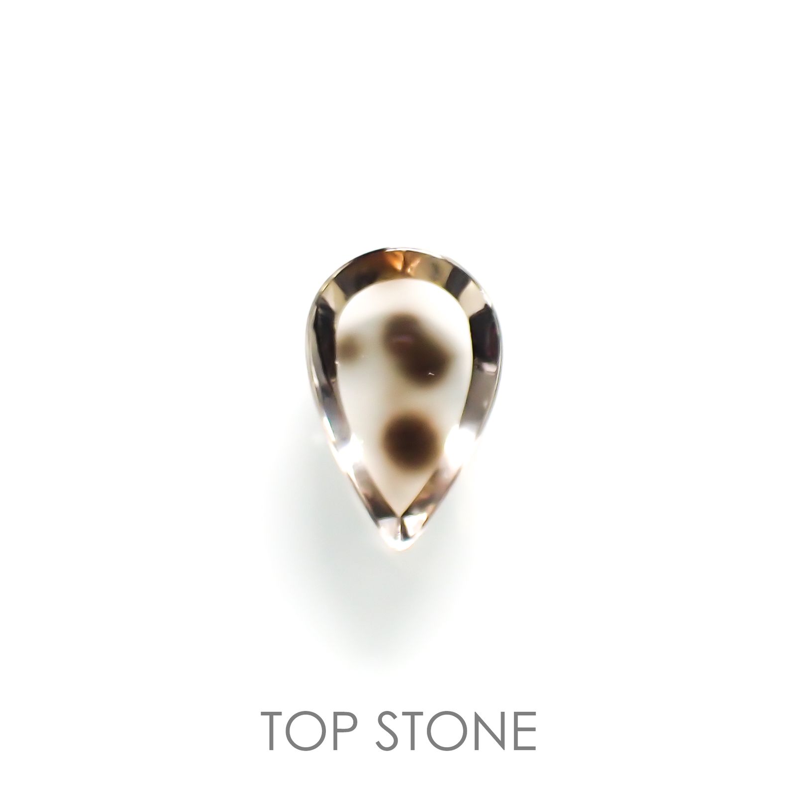 ダルメシアンクォーツ ブラジル産 ルース 4.84ct[210812880]15.8×10.3mm前後