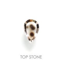 ダルメシアンクォーツ ブラジル産 ルース 4.84ct[210812880]15.8×10.3mm前後
