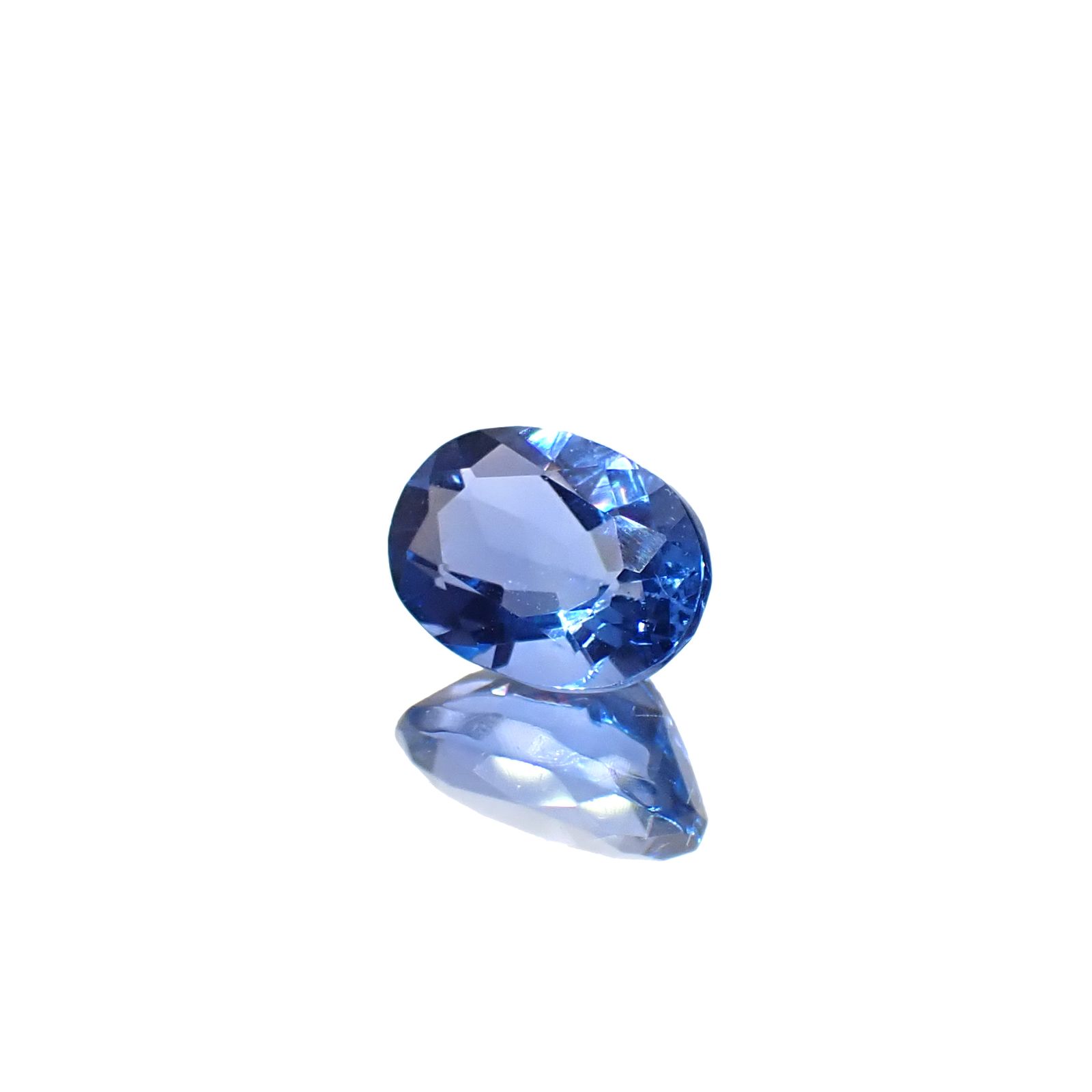 カラーチェンジフローライト ブラジル産 1.02ct / 7.2x5.1mm前後 [250530448]