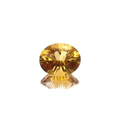 ◇コンケーブカット◇シトリン ブラジル産 2.67ct [241029246]10.2x8.2mm前後
