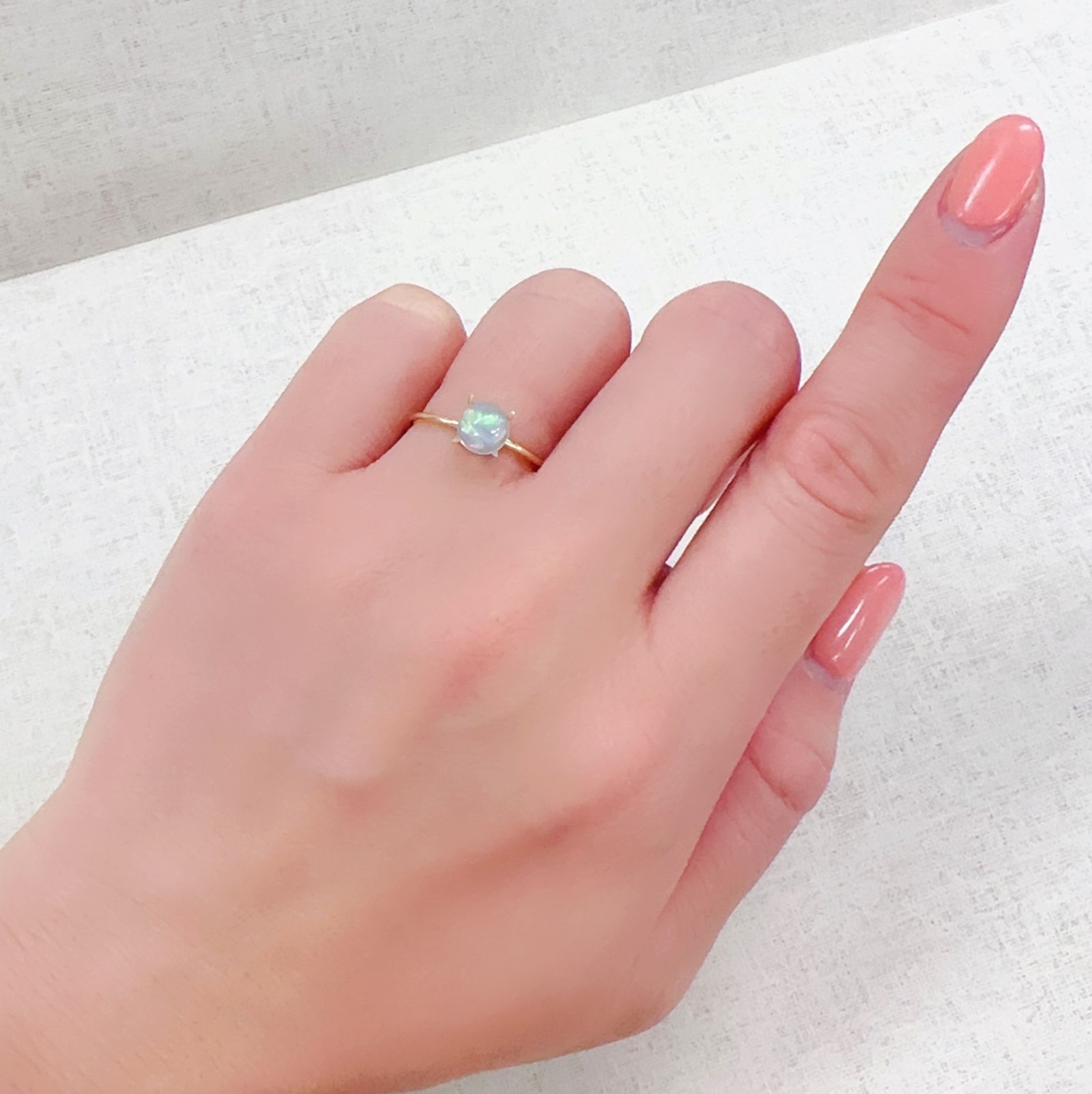 エチオピアオパール エチオピア産 0.54ct[230321046]6x6mm前後