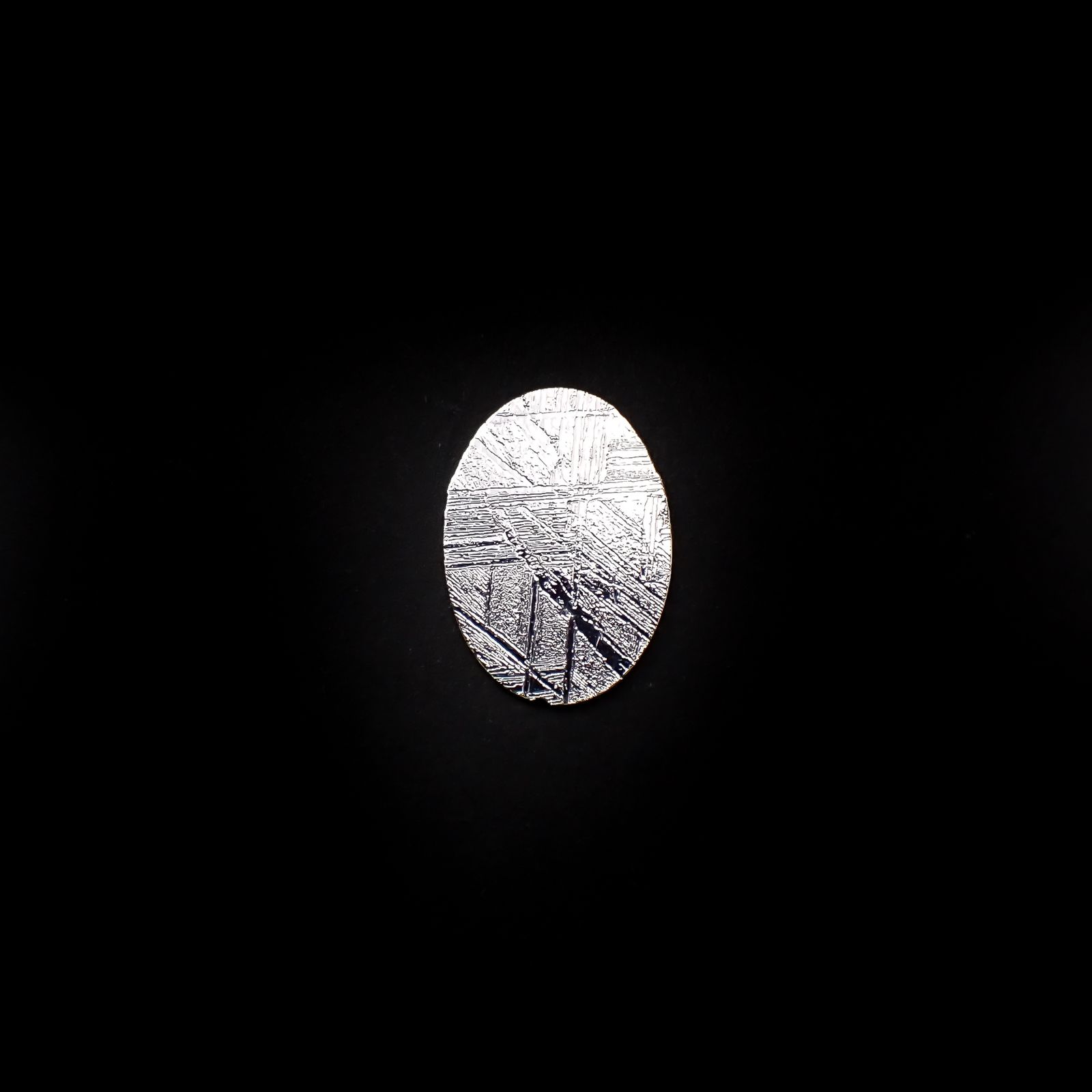 アルタイ隕石 発見地:中国 2.23ct[240125695]13.9x9.9mm前後