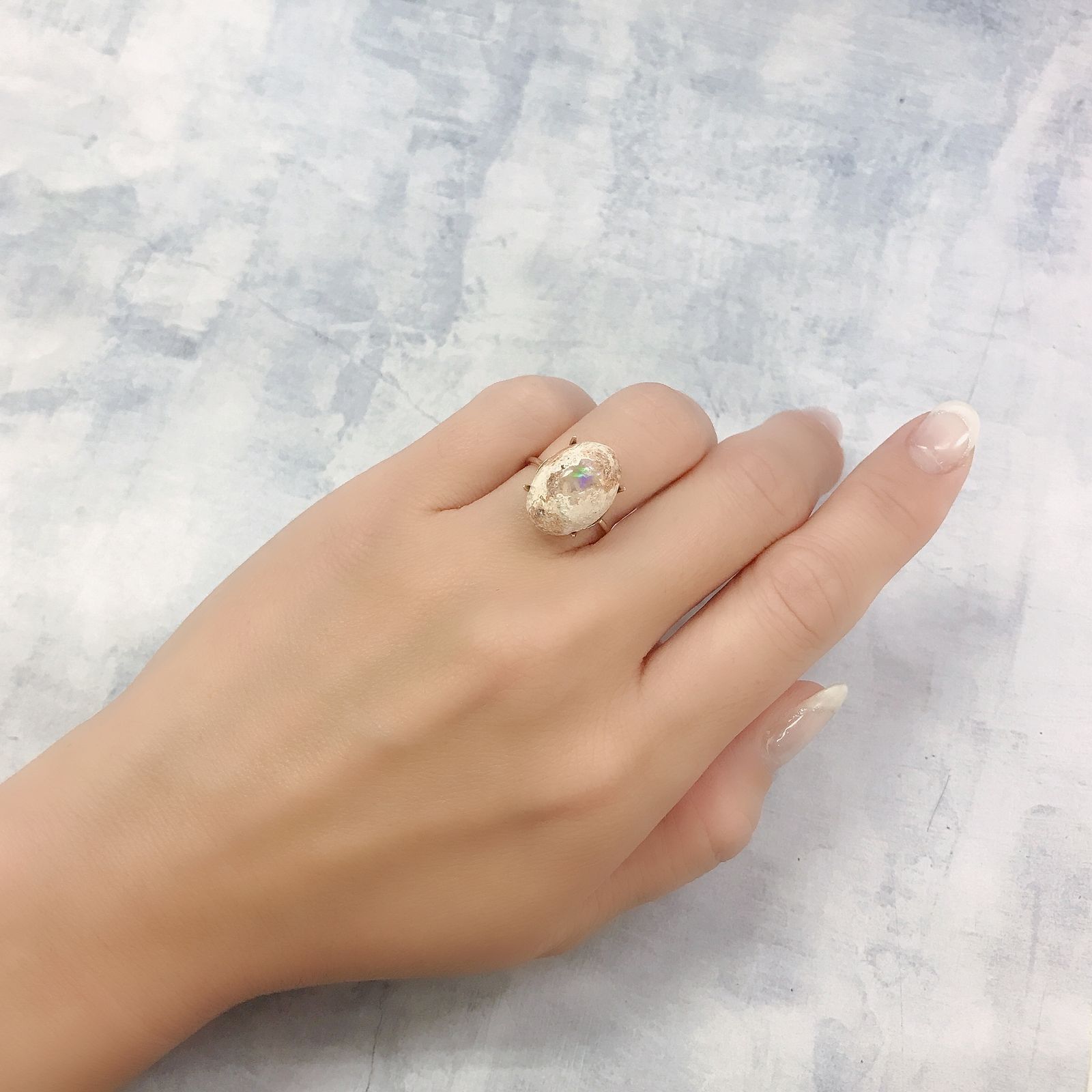 カンテラオパール  メキシコ産 5.50ct[220717198]16x11.4mm前後