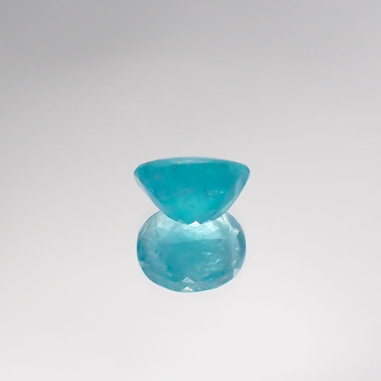 パライバトルマリン ブラジル・バターリャ鉱山産 ルース 1.141ct[210711762]7.3×6mm前後