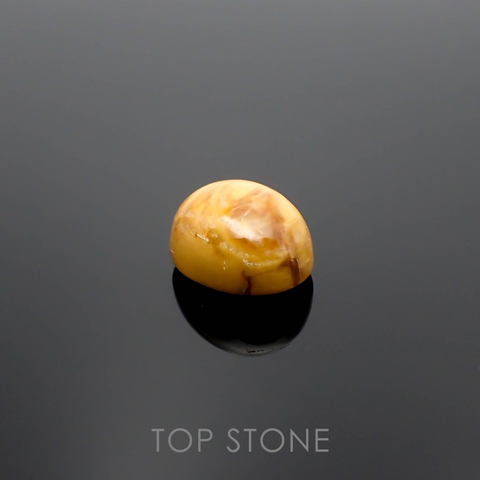 オパールキャッツアイ ブラジル・バイーア州産 3.67ct[230120056]10.9x9.2mm前後