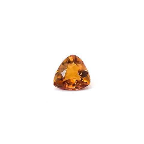 ゴールデンアイオライト(宝石名コーディエライト)マダガスカル産 識別済 0.24ct / 4.4x4.6mm前後 [260532197]