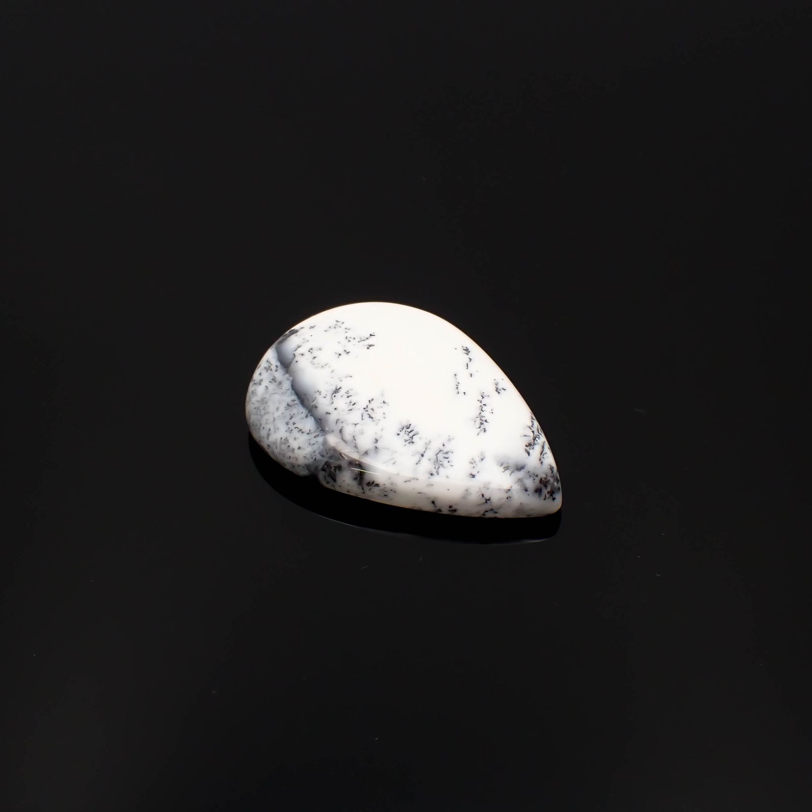 デンドリチックオパール ブラジル産 41.19ct[230722775]36.4x25.5mm前後